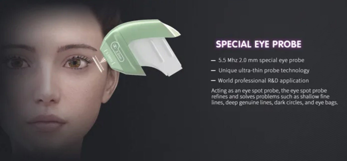 Advanced 3-Handle Dual Control 12D HIFU System - Shape Tactics