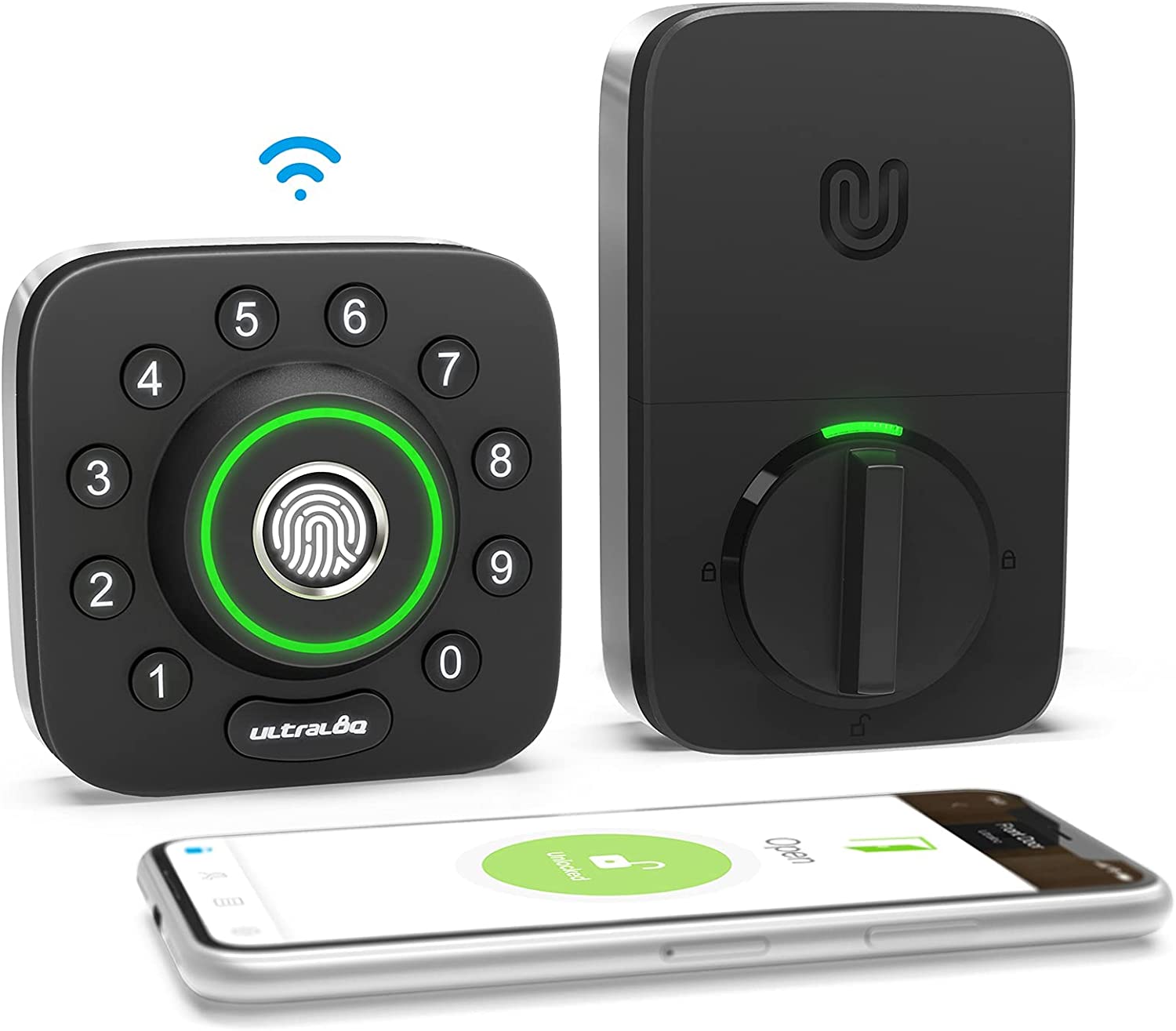 Smart Living: Ultraloq U-Bolt Pro WiFi Smart Lock with Door Sensor