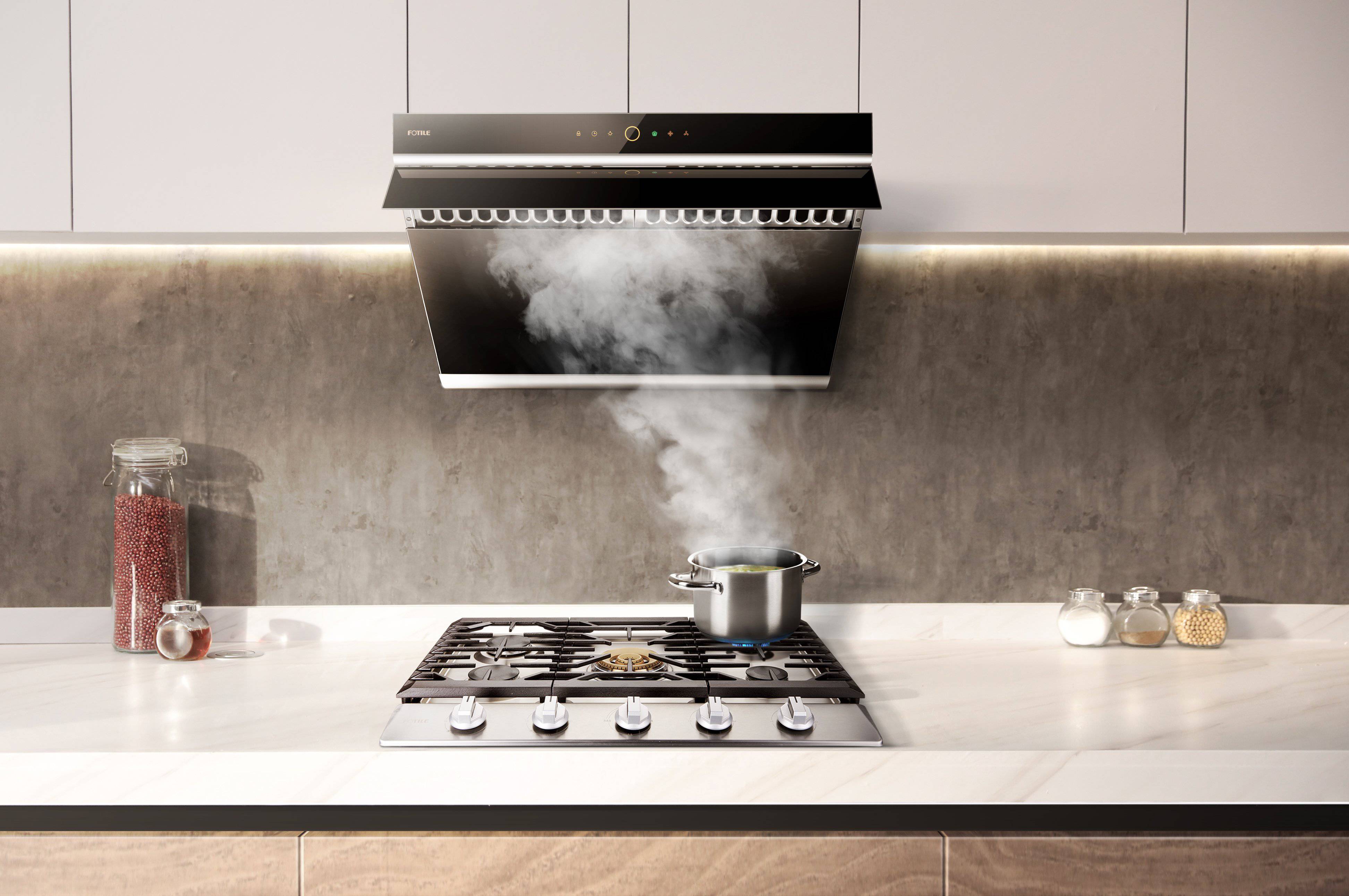 FOTILE Tri-Ring Stainless Steel Gas Cooktop: Effortless Cooking for Every Meal