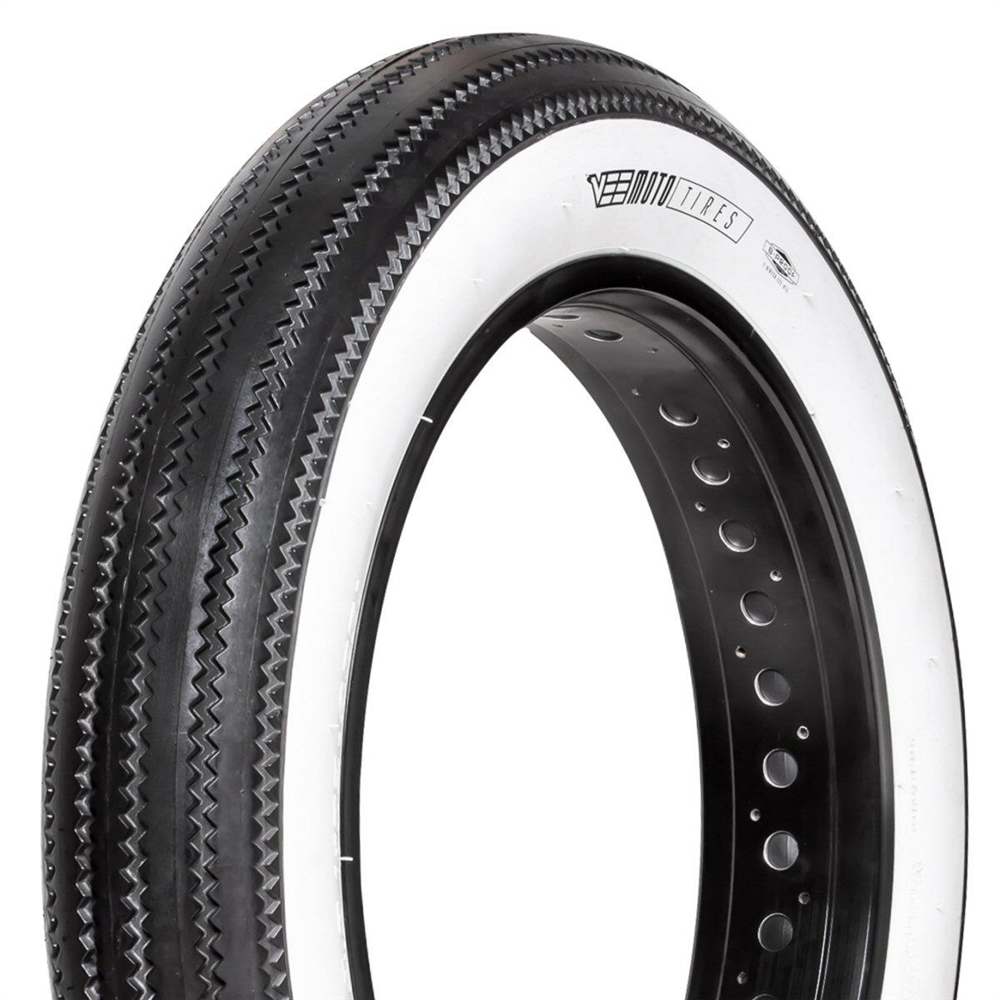 Vee Tire Co. E-Zigzag 20x4.0 E-Bike Tire - The Ultimate Choice for Your E-Bike! Wire Bead (154-352)