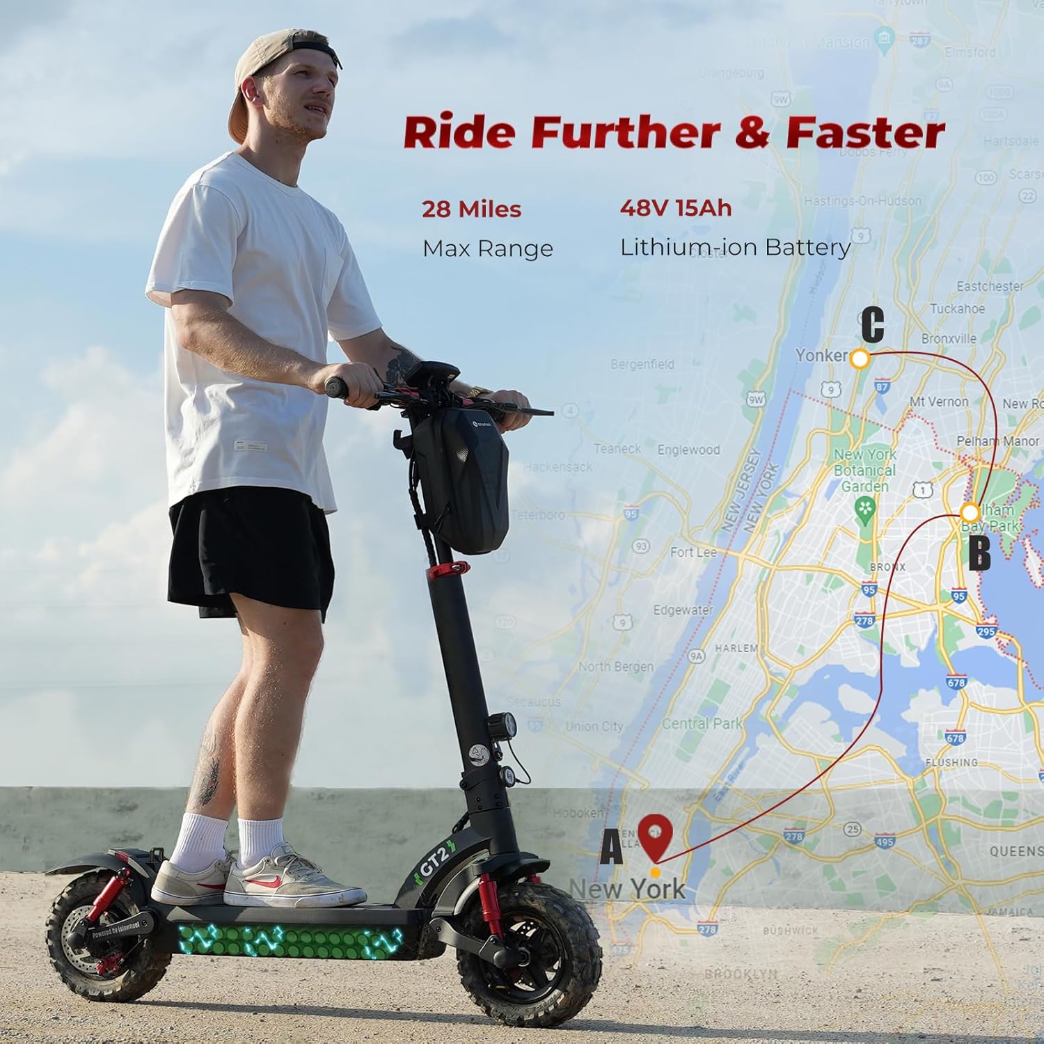 Isinwheel GT2 Off-Road Electric Scooter - Your Ultimate Adventure Companion