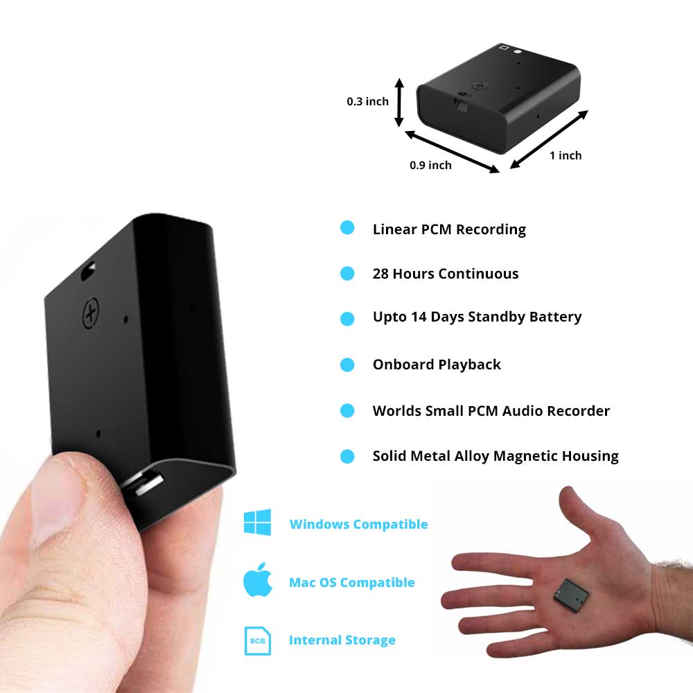 PBN-TEC Ultra-Compact PCM Audio Recorder