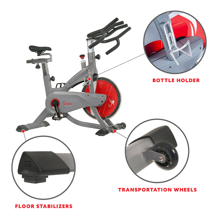 Sunny Health & Fitness AeroPro Indoor Cycling Bike - The Ultimate Home Workout Companion