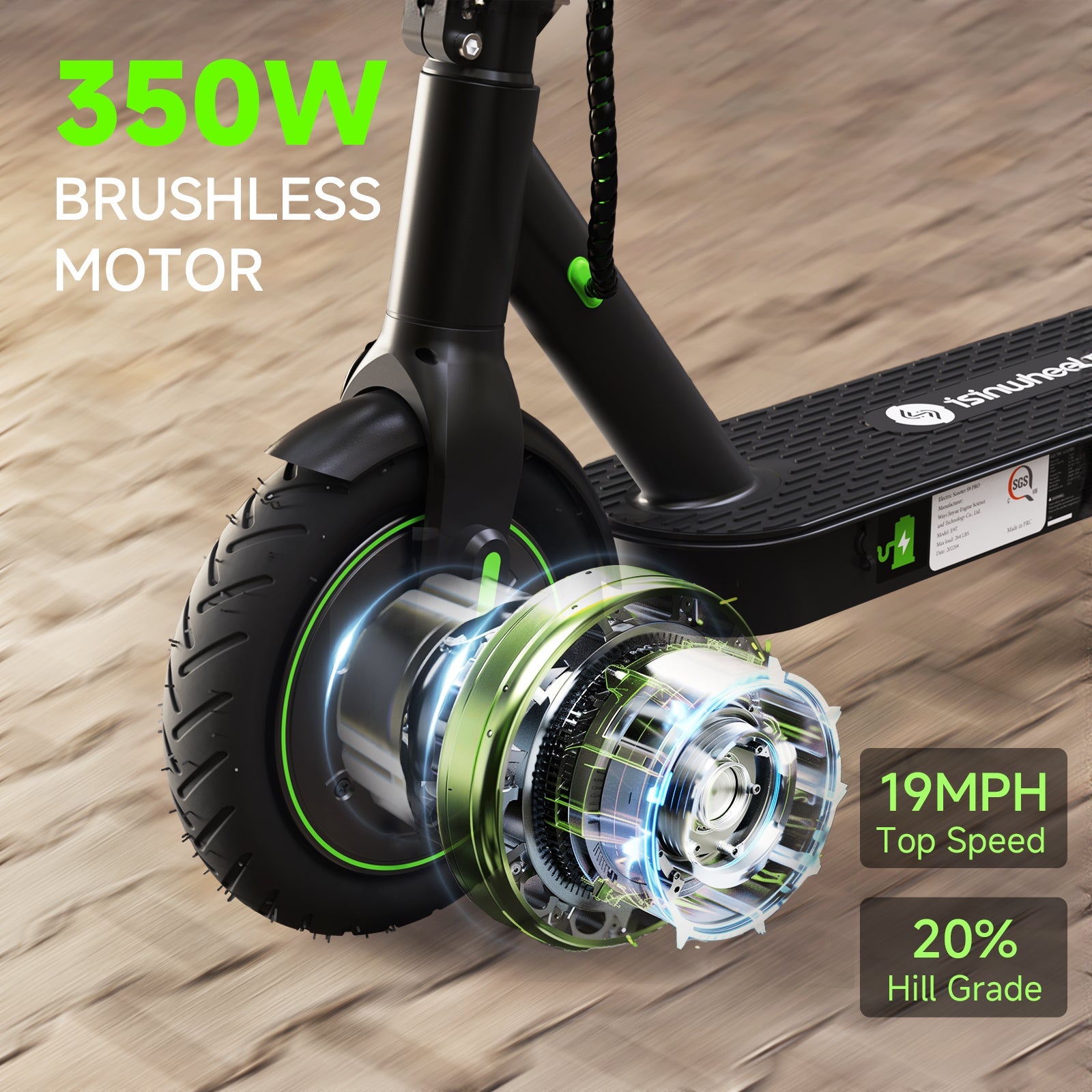 isinwheel S9 Pro Electric Scooter: Your Stylish Urban Commute Companion