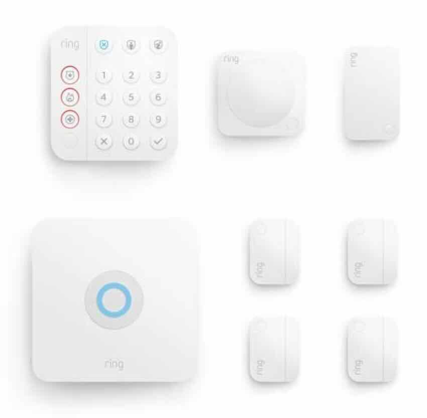 Ring Alarm V2 700 Series 8-Piece Home Security Kit
