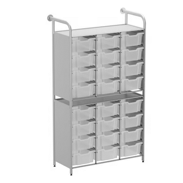 Gratnells Callero Tall High-Store Starter Unit - The Ultimate Classroom Storage Solution