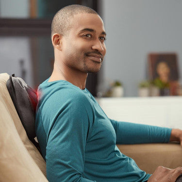 Homedics Cordless Shiatsu Massage Pillow: Soothe Aches with Heat