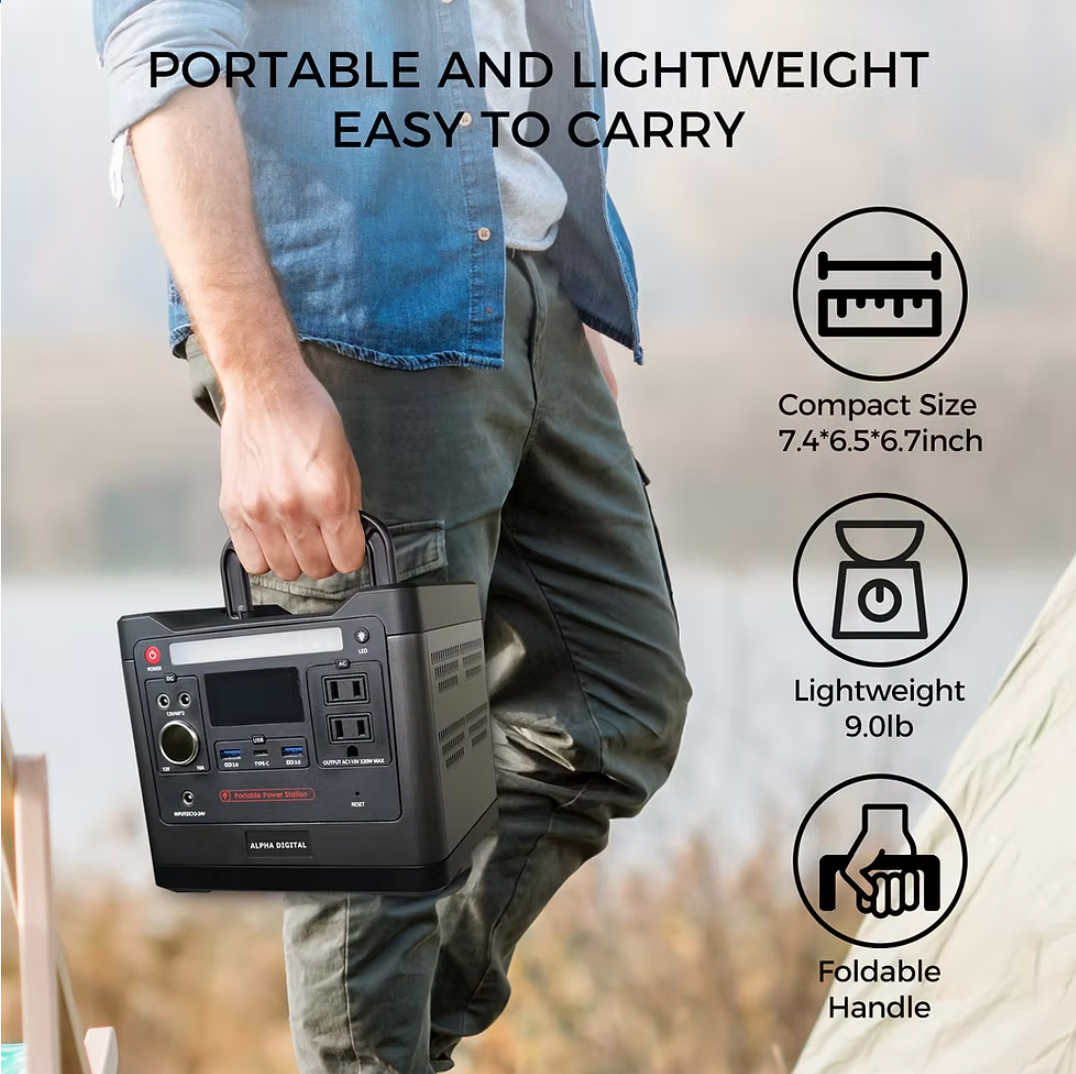 Sungale 320W Ultra-Powerful Outdoor Portable Powerhouse