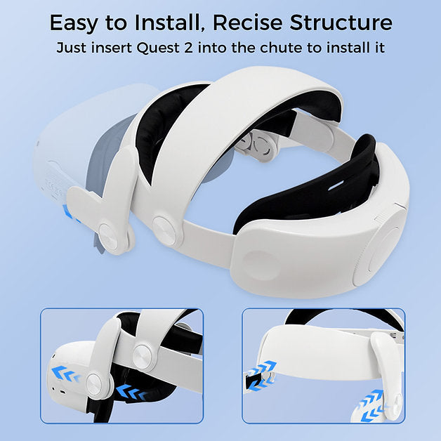 Sungale Oculus Quest 2 Elite Strap Replacement with Adjustable Comfort