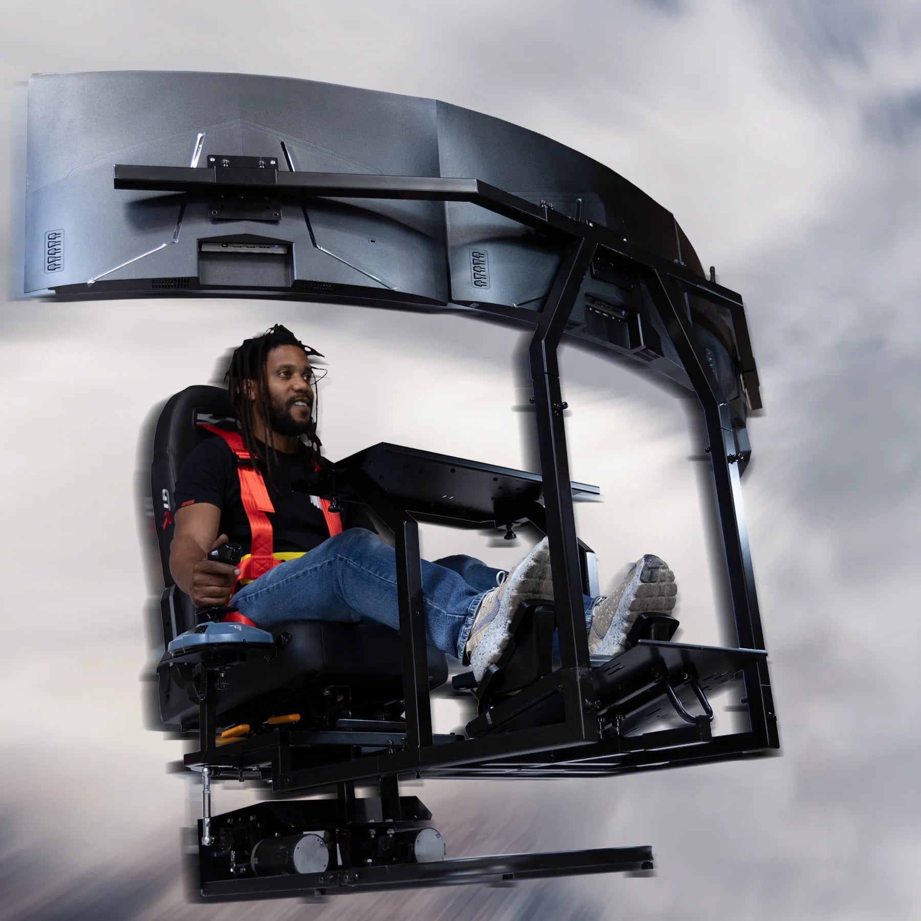 GTM Motion Compact 2-DOF Racing and Flight Simulation Base