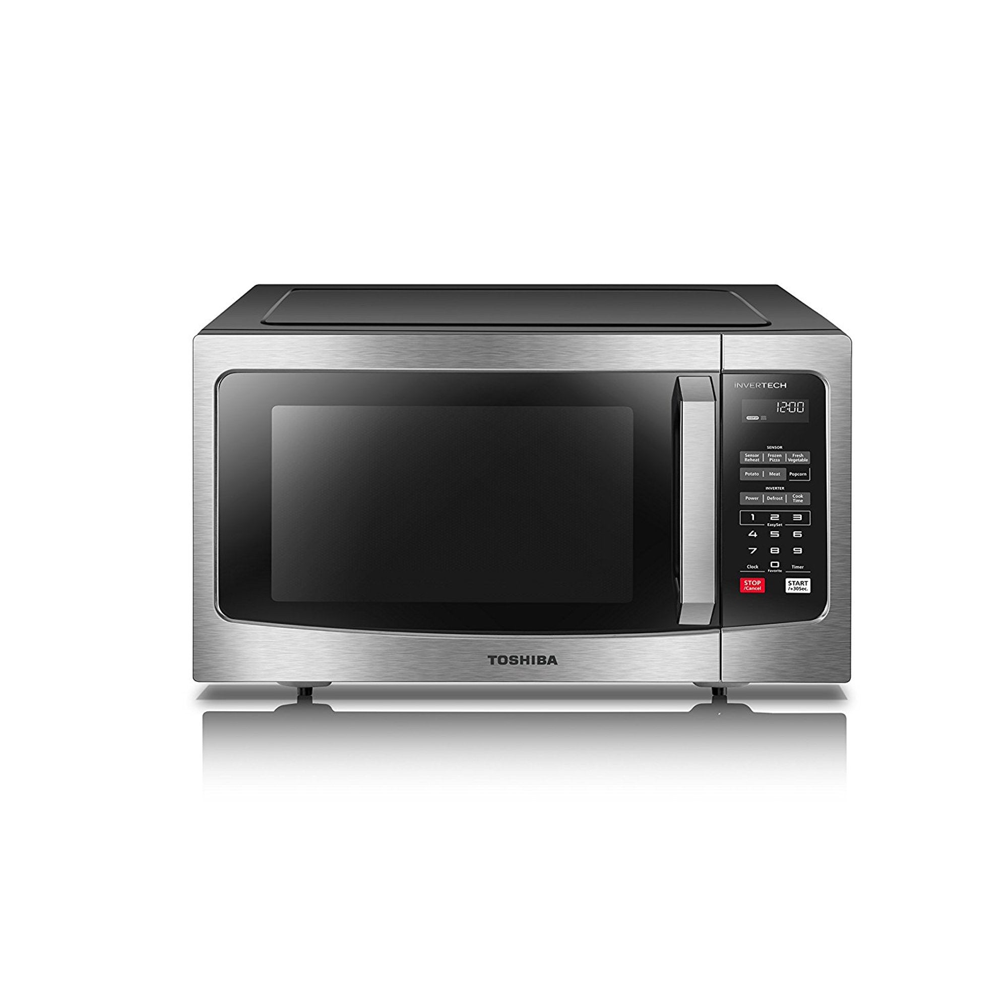 Toshiba 1.6 Cu. Ft. Stainless Steel Inverter Microwave - Your Kitchen's Perfect Partner
