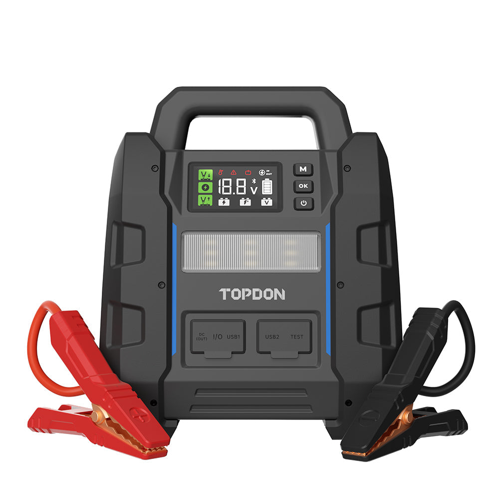 TOPDON V4500Plus 2-in-1 4500 Peak Amp Jump Starter - Your Ultimate Vehicle Power Companion