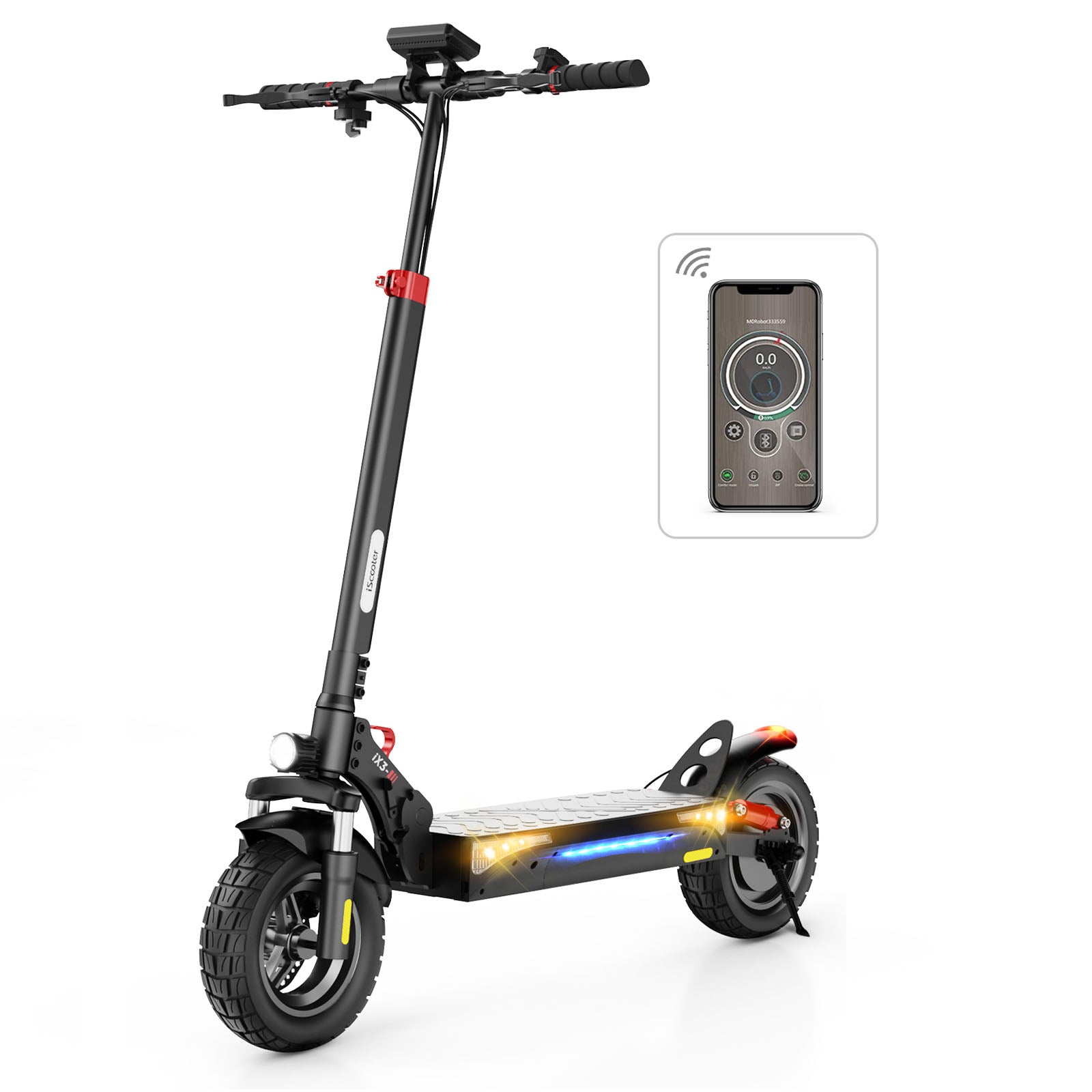 Power-packed iScooter iX3 800W Off Road Electric Scooter