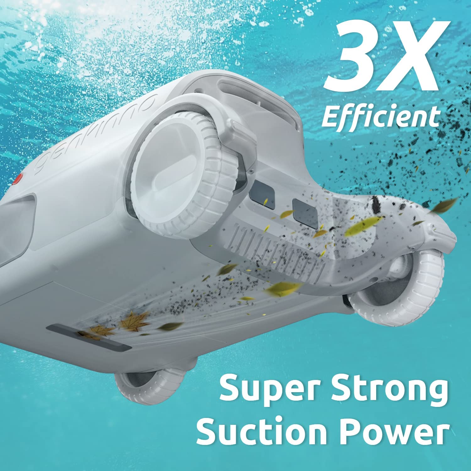 Genkinno P1: The Ultimate Cordless Automatic Robotic Pool Cleaner with Remote