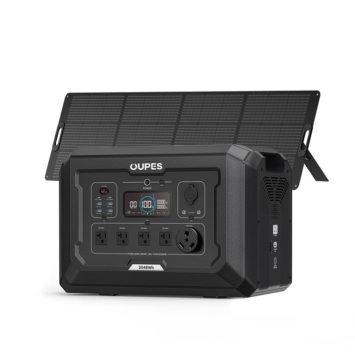 OUPES Mega 2 Powerhouse | 2500W, 2048Wh, Lightning-Fast Charge