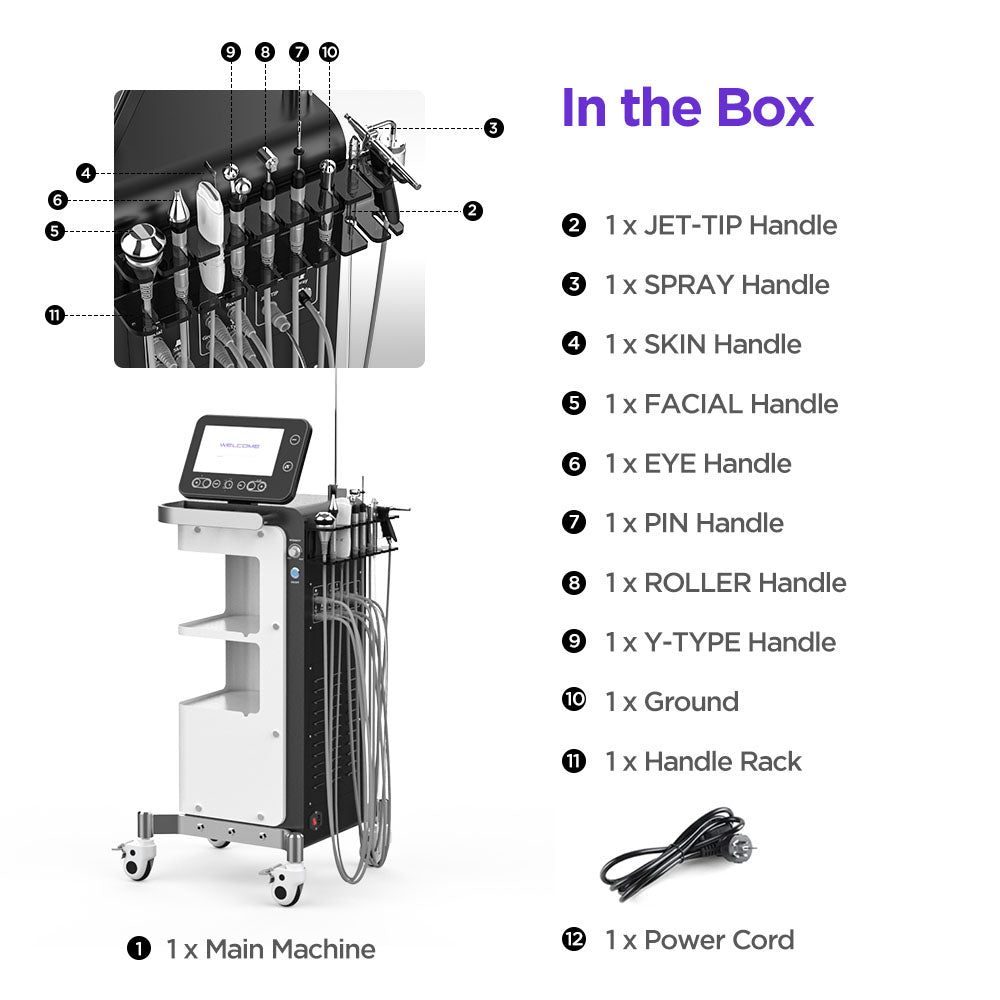 Revitalize Your Skin with 8-in-1 Hydro-Dermabrasion Skin Rejuvenation Machine