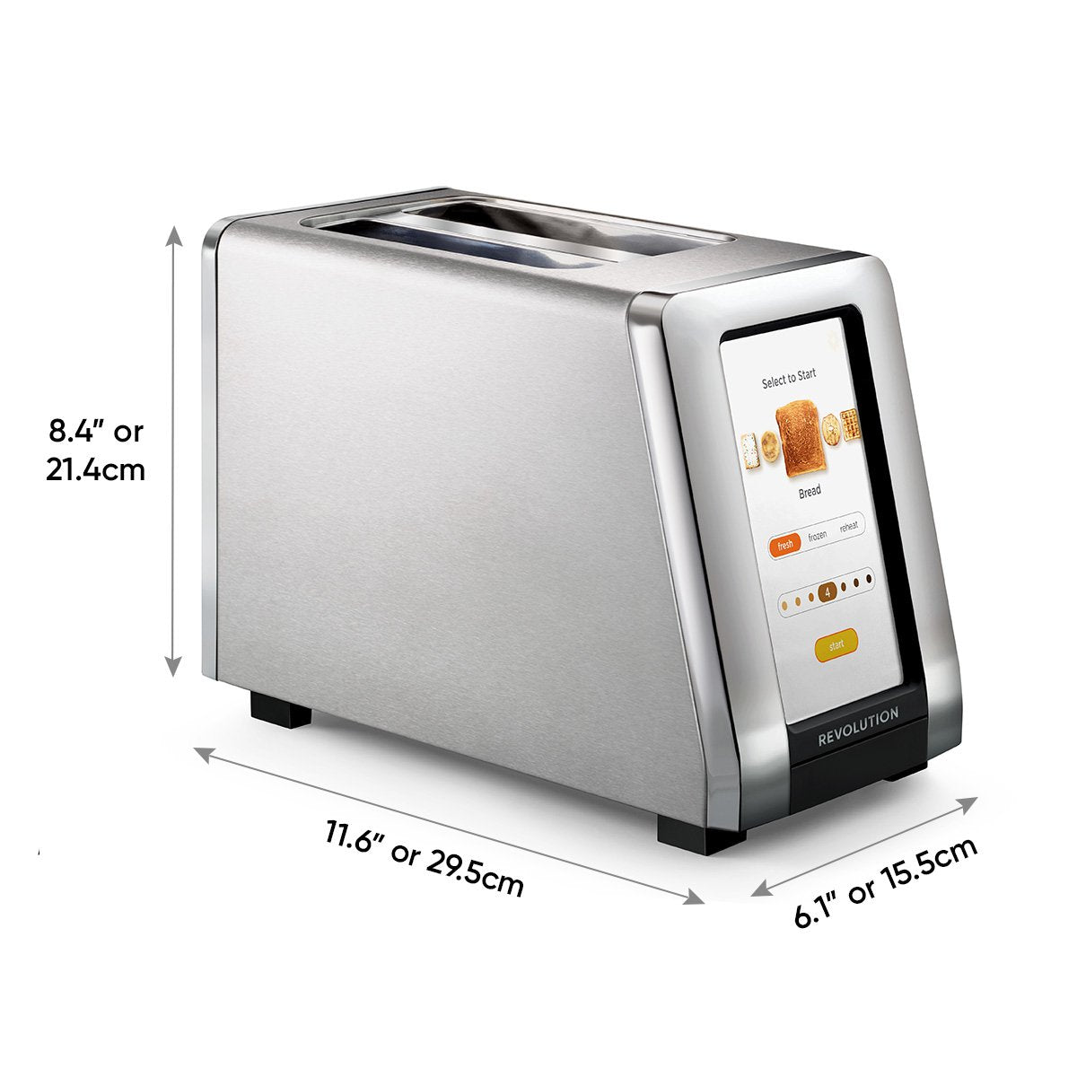 Revolution Cooking R180 2-Slice High-Speed Smart Toaster - Your Toast Master
