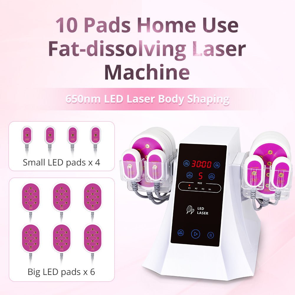Revitalize with Shape Tactics - 10 Pad Laser Lipo Therapy