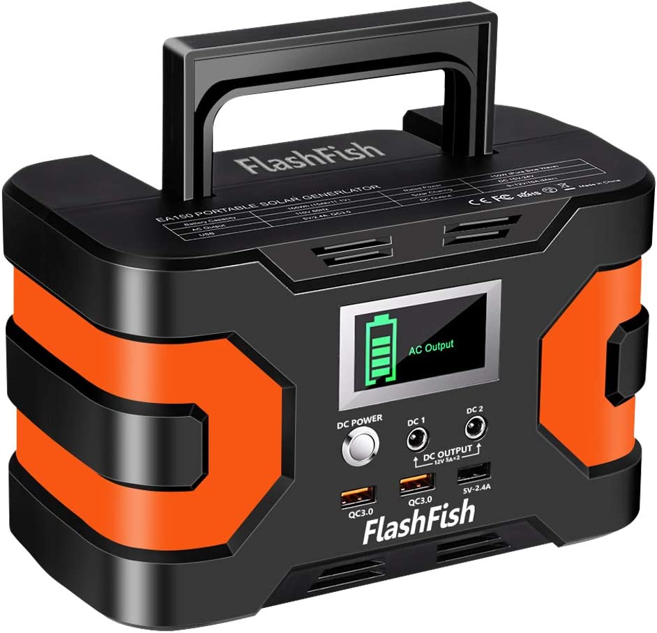 Flashfish EA150 200W Peak Powerhouse - Your Ultimate Camping & Emergency Power Solution