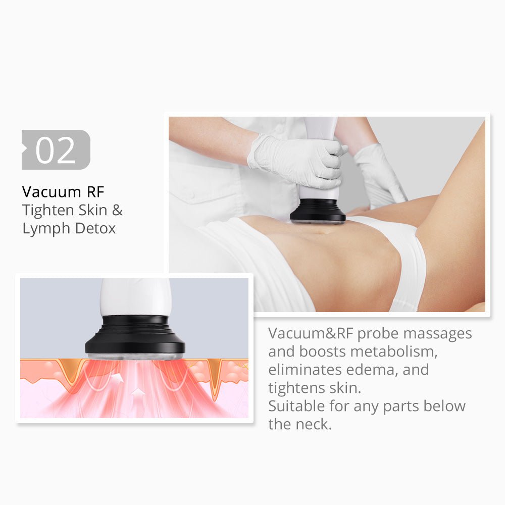 Revolutionary 360° RF Ultrasonic Cavitation Vacuum for Body Slimming and Sculpting