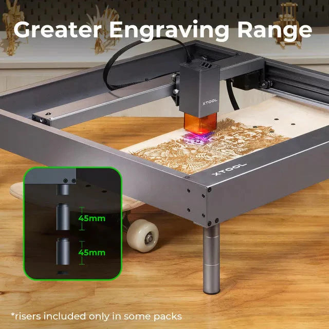 xTool D1 10W High-Precision Diode DIY Laser Engraving & Cutting Machine