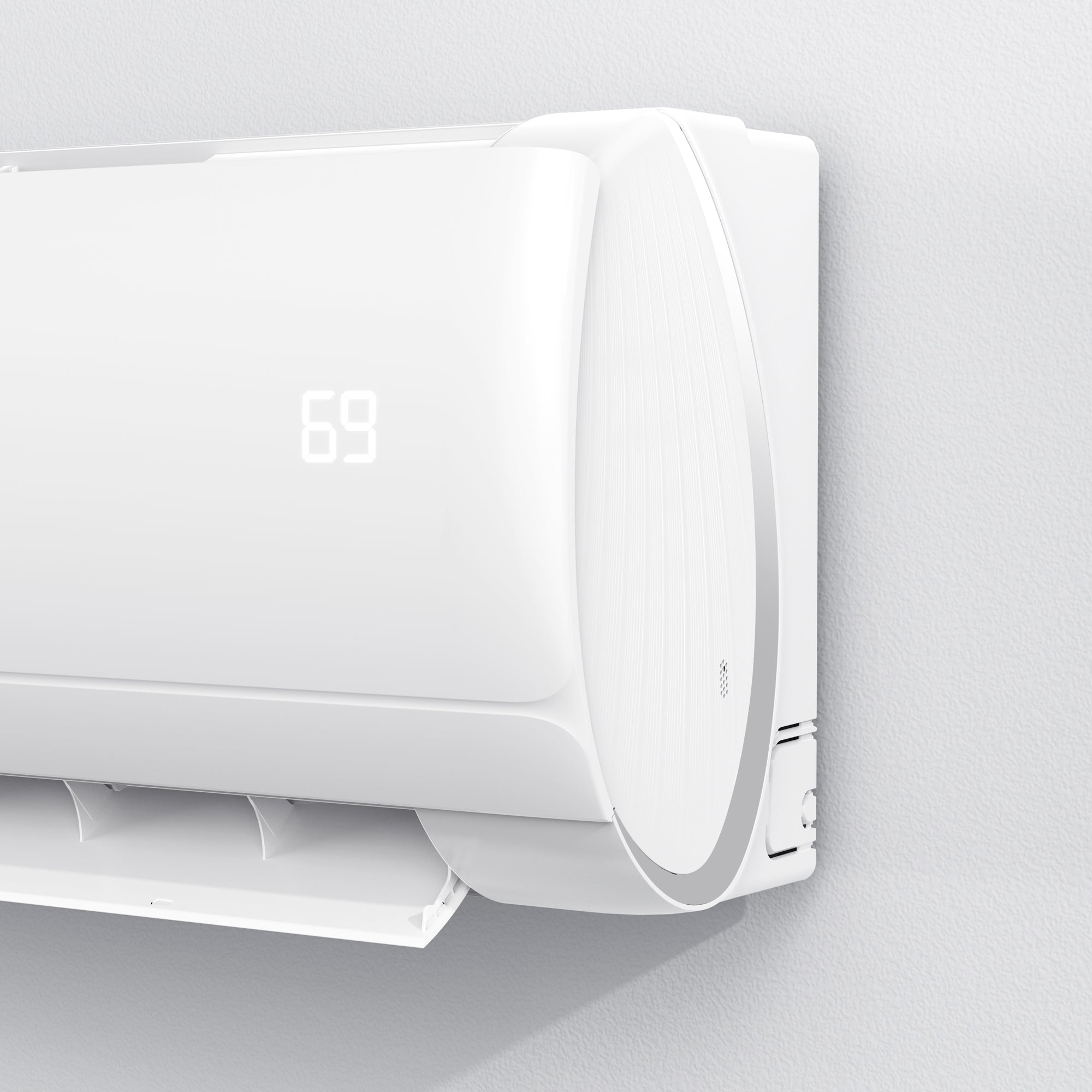 TOSOT 12,000 BTU Mini-Split Heat Pump Air Conditioner - 120V: Stay Cool and Comfortable Anywhere!