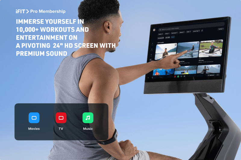 NordicTrack RW900 24'' Touchscreen Rower - Your Ultimate Home Fitness Partner