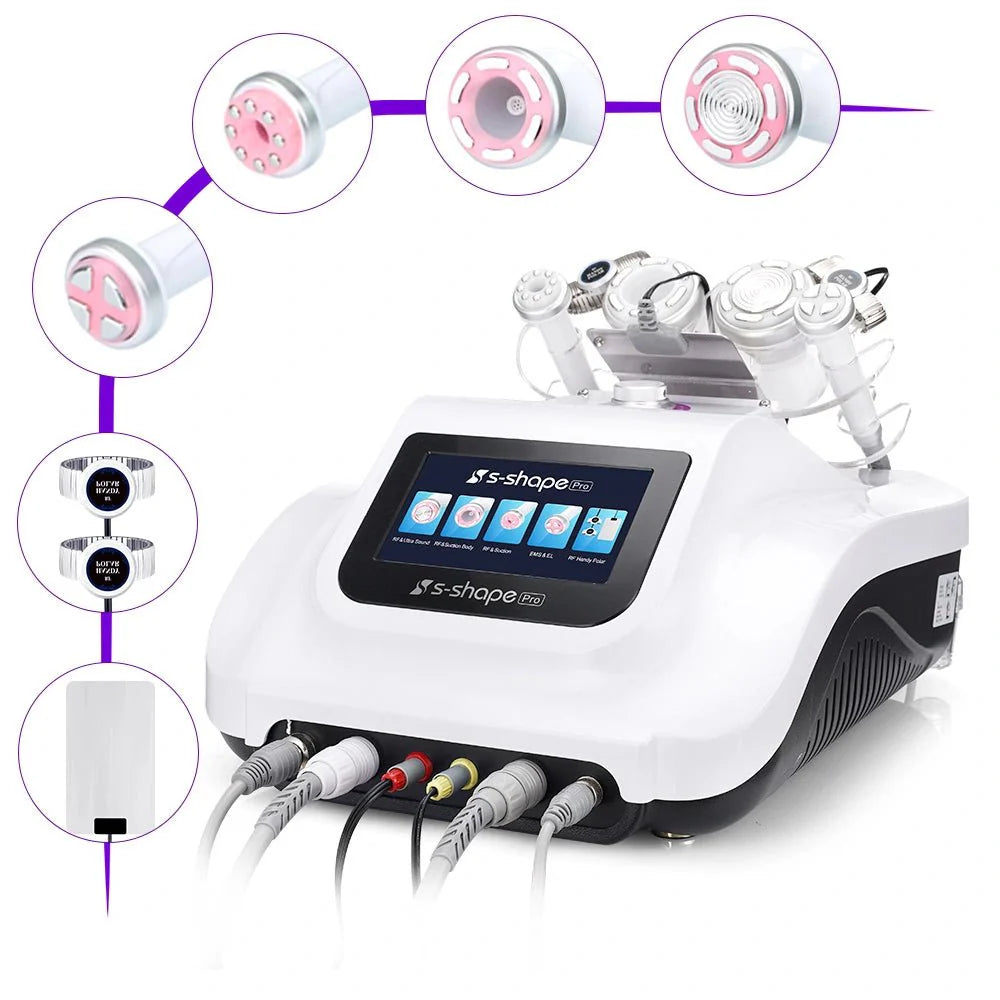 Shape Tactics S-Shape Pro: The Ultimate 30K Polar RF Massager for Body Transformation
