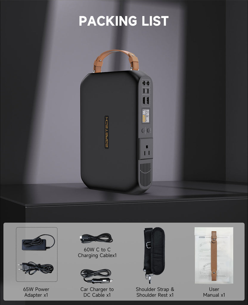 EGRETECH Plume 300 300W/260Wh Ultra-Portable Powerhouse