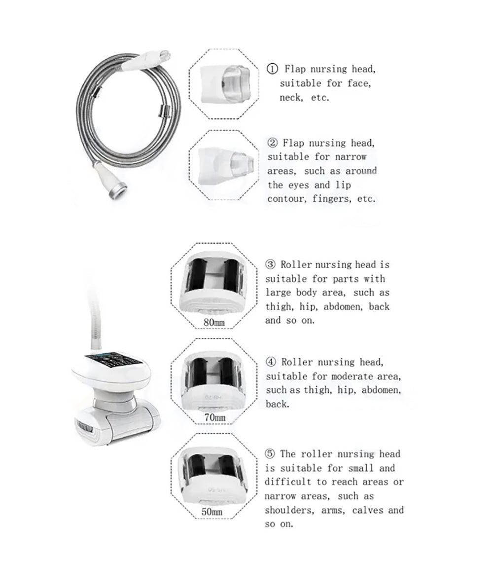 Advanced Body Sculpting Device with Negative Pressure and Inner Ball Roller Technology