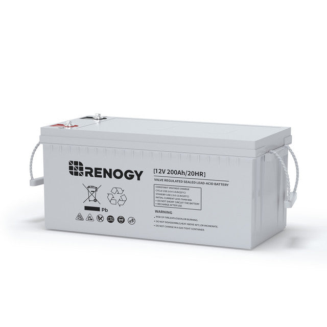 Renogy Deep Cycle AGM 12V 200Ah Battery - Your Reliable Off-Grid Power Solution