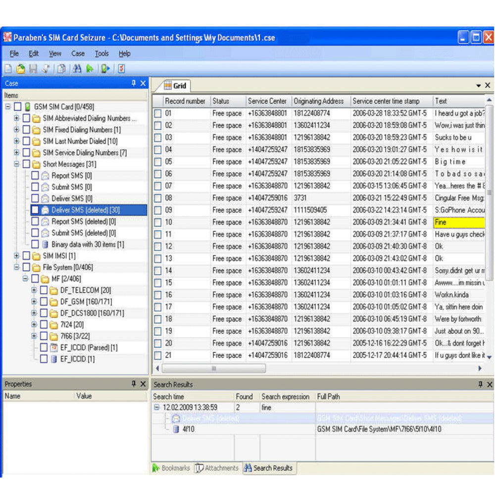 PBN - TEC SIM Card Data Extractor