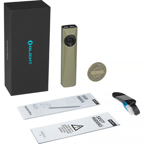Olight Arkfeld Ultra - The Ultimate 3 - in - 1 Flashlight (Olive Green)