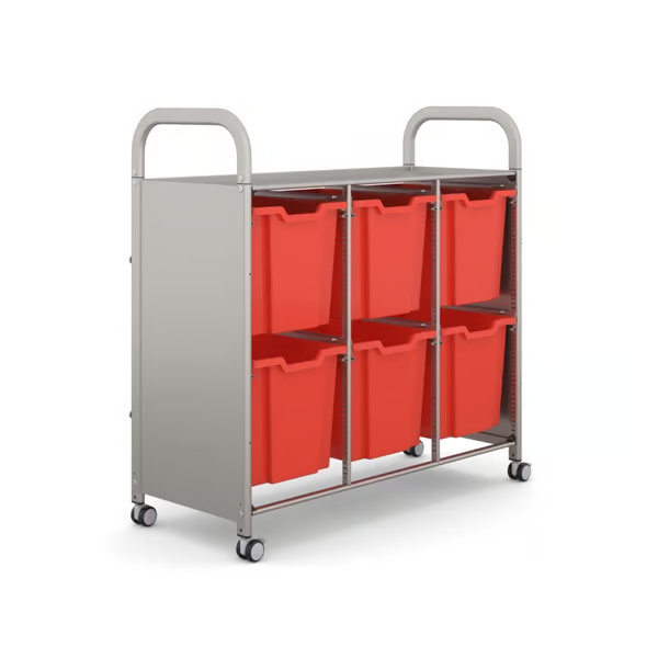 Gratnells Callero Plus Treble Cart: Your Classroom's Ultimate Storage Solution