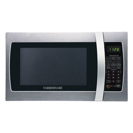Farberware Professional 1.3 Cu. Ft. 1000-Watt Sensor Microwave Oven - Stainless/Silver