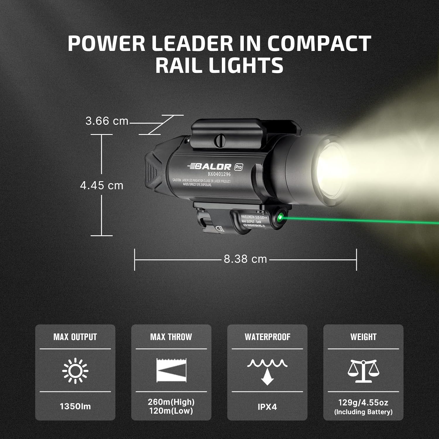 Olight Baldr Pro R - Your Ultimate Firearm Lighting Companion