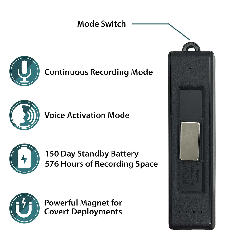 PBN - TEC K-BANK-OTG 16GB Long-Lasting Audio Recorder
