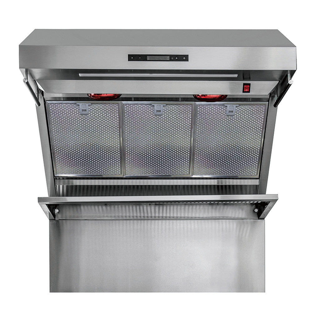 Forno Savona 36-Inch Wall Mount Range Hood with Back Splash - The Ultimate Kitchen Upgrade