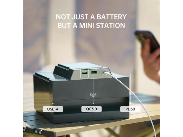 Foxtheon BAT-1.8 iGo3600 Power Station Extra Battery - Unleash Extended Power!