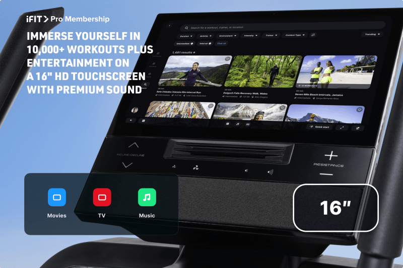 NordicTrack X16 Premium Elliptical Trainer