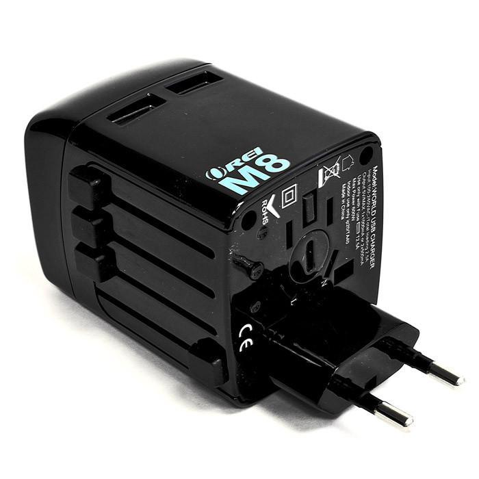 Universal Travel Plug Adapter with Dual USB - Your Ultimate Travel Mate