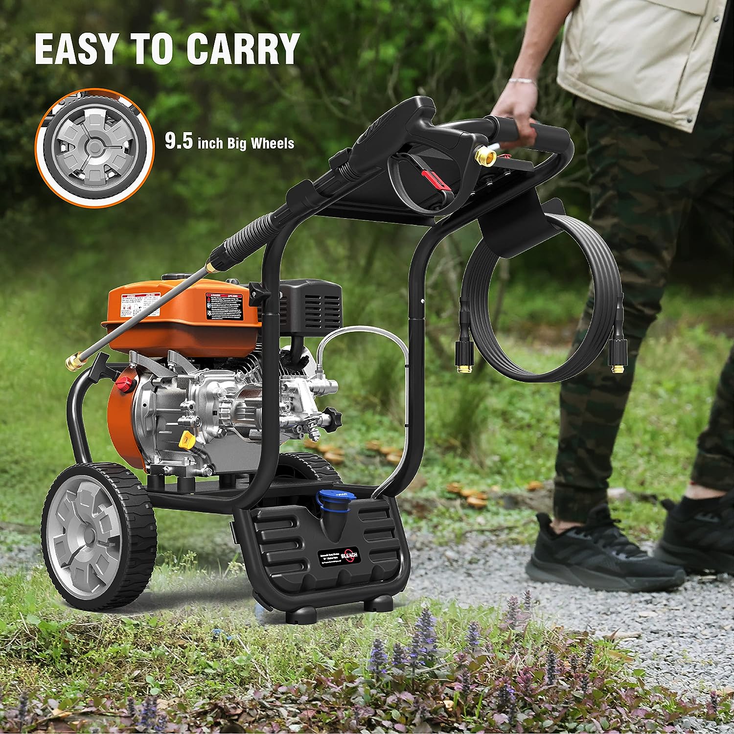Genmax 3200 PSI Gas Pressure Washer - Your Outdoor Cleaning Superstar