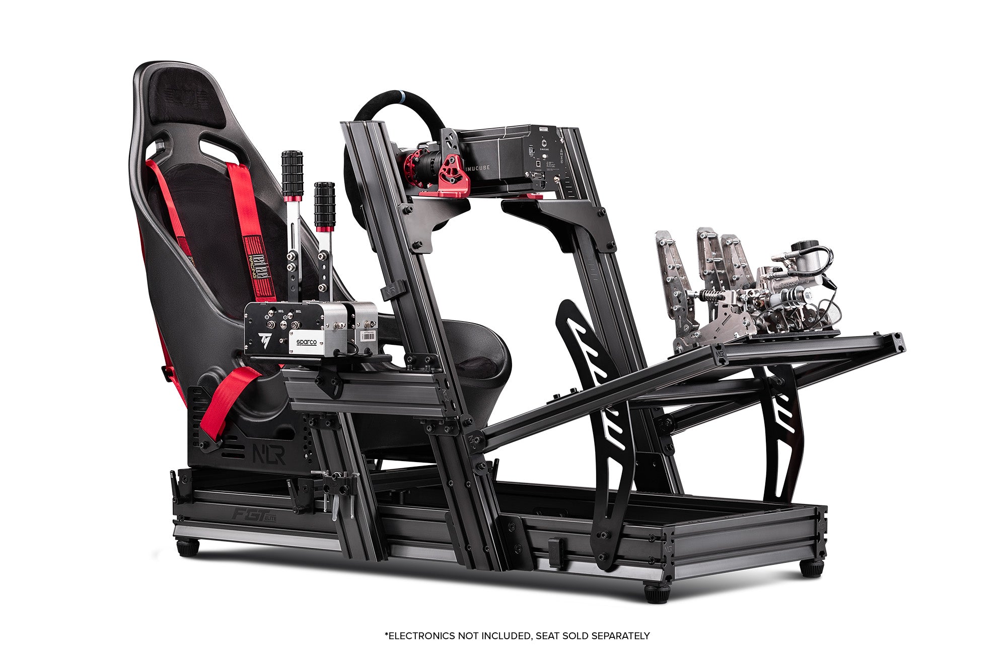 Next Level Racing NLR-E003 F-GT Elite Simulator Cockpit - All-in-One Adjustable Driving Experience