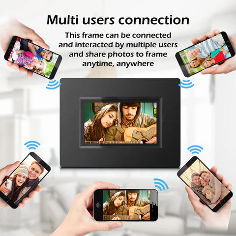 Sungale Alpha Digital 7 Cloud Frame - Share & Display Your Precious Memories