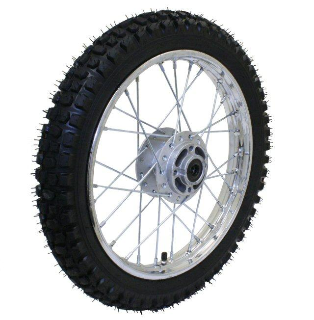 Universal 14 Dirt Bike Front Wheel Assembly (143-3) - Your Dirt Bike's Ultimate Front Wheel Upgrade!