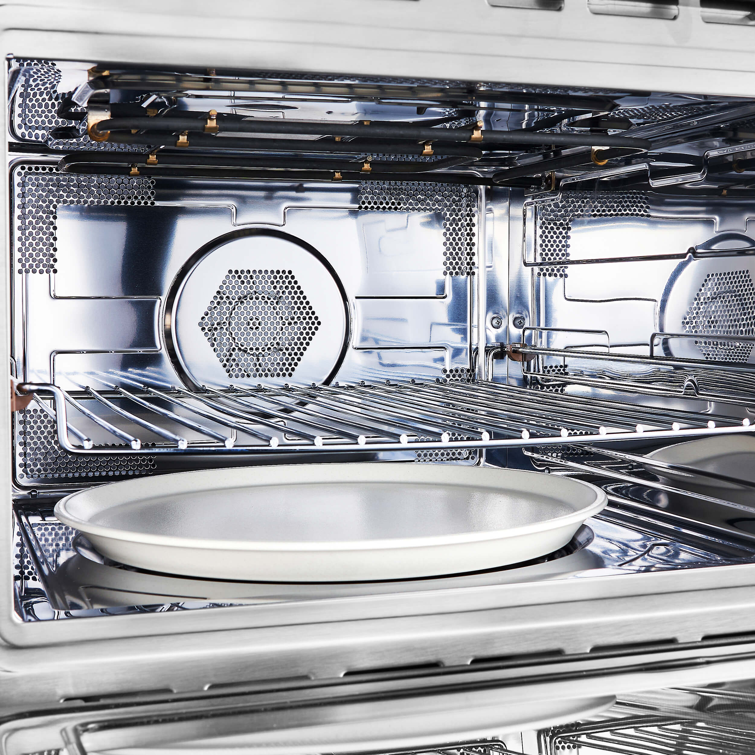 Forno Oliena Espresso All-in-One Kitchen Powerhouse: 24" Compact Oven & Microwave
