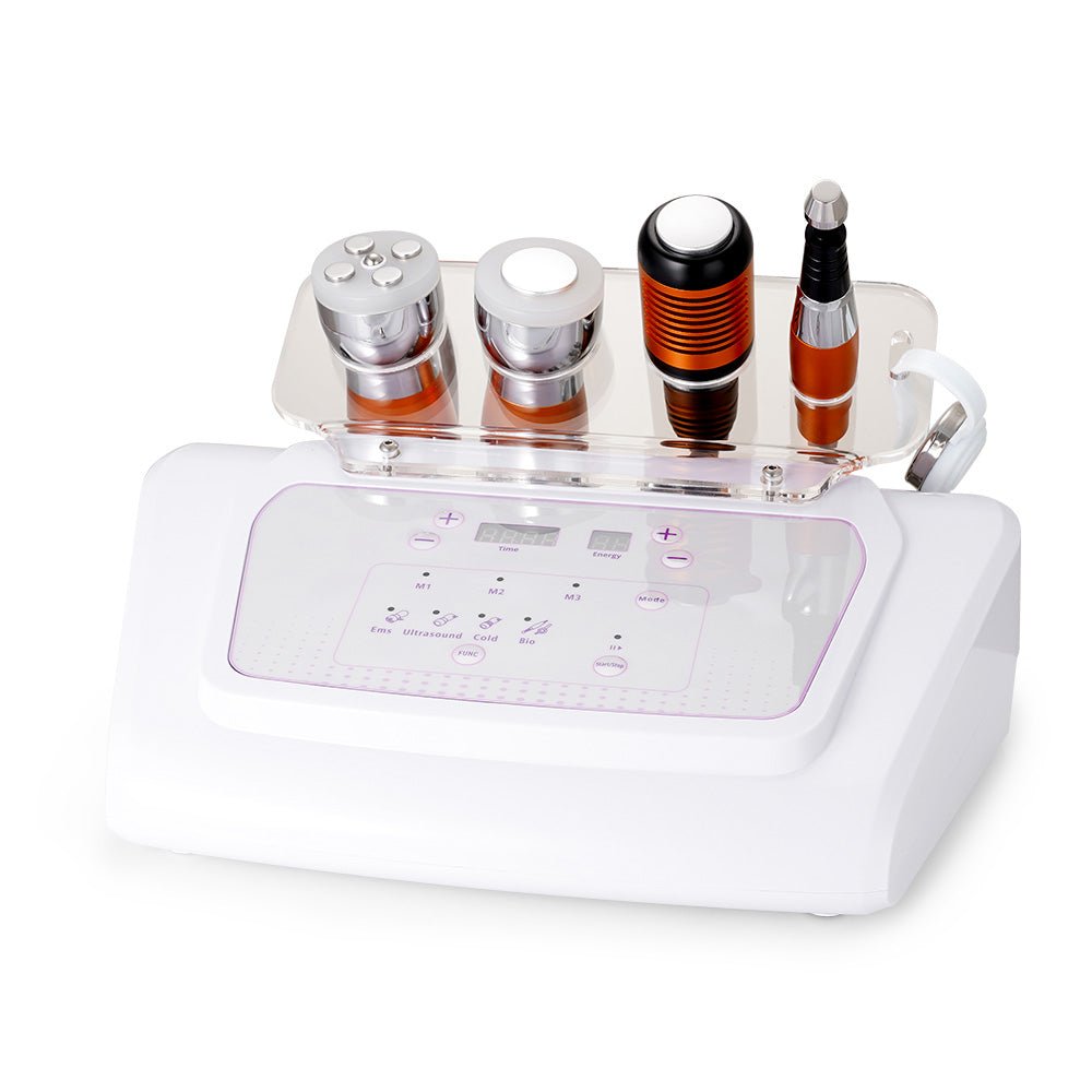4-in-1 Ultrasonic Facial Machine for Radiant Skin