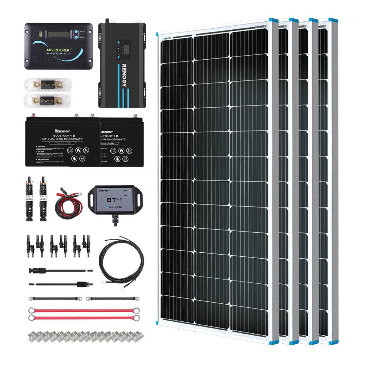 Renogy 400W Off-Grid Solar Starter Bundle