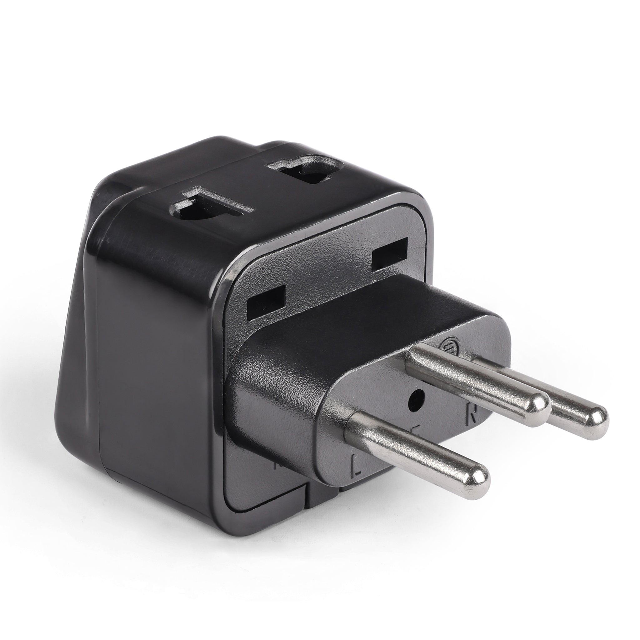 OREI DB-11A Compact 2-in-1 Travel Adapter for Switzerland & Rwanda