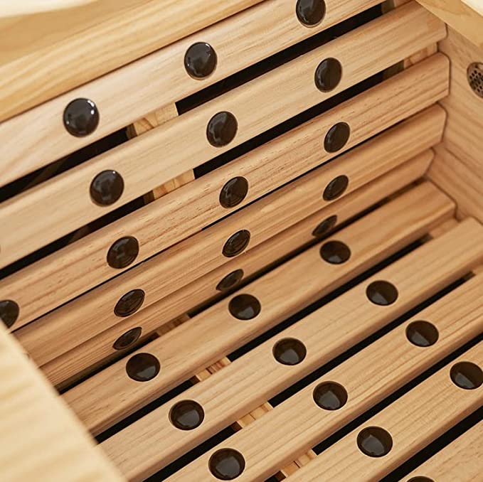 EVERJOY KN-103 Home Infrared Wood Dry Heat Sauna - Your Gateway to Relaxation and Wellness